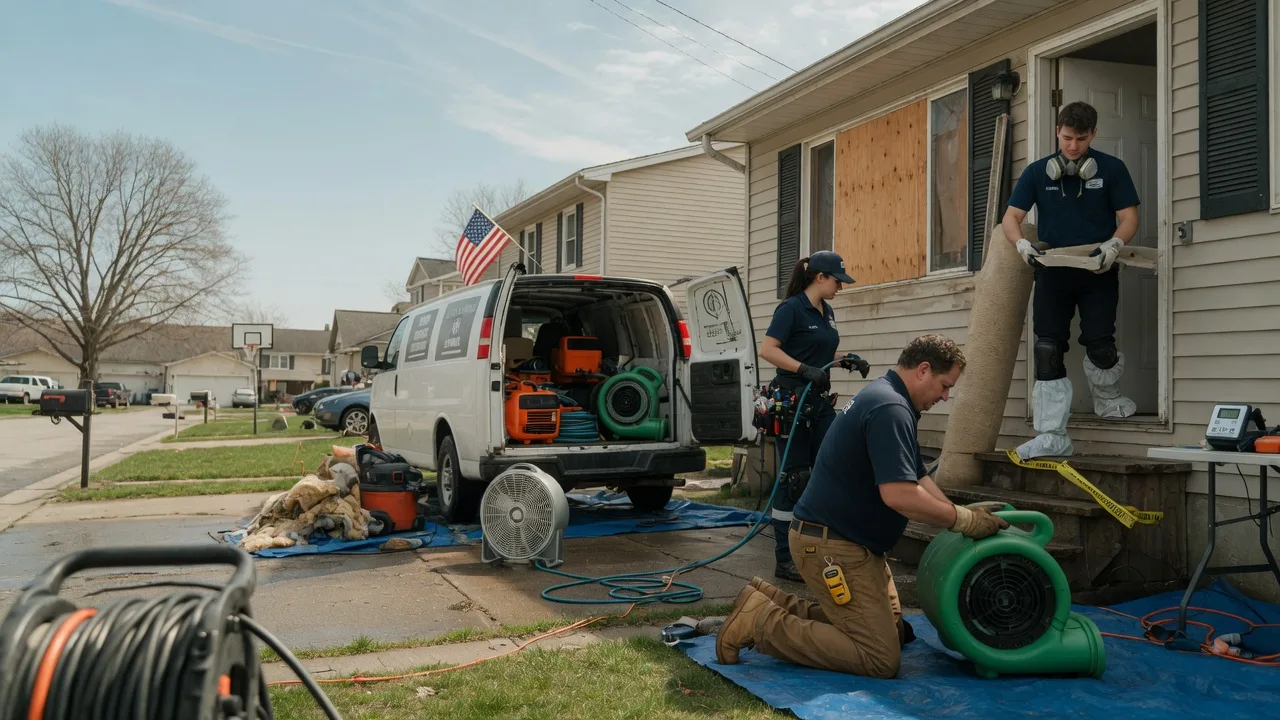 Water Damage Restoration in Lewis, IN near me